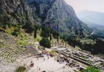 Delphi Tour : The theatre at Delphi