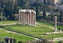 Ναός Δία zeus temple tour in athens