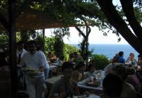Sounion Tour : A restaurant at acape sounion